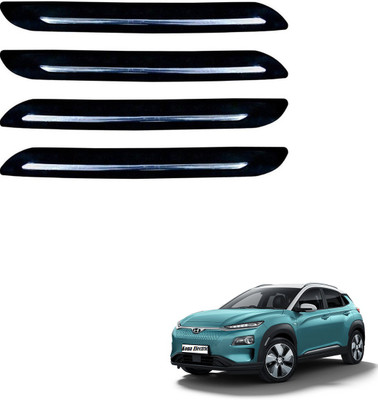 KOZDIKO Plastic Car Bumper Guard(Black, Pack of 4, Hyundai, NA)