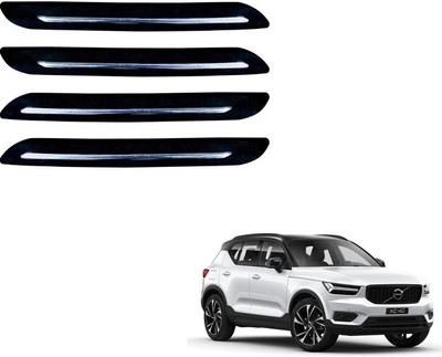 KOZDIKO Plastic Car Bumper Guard(Black, Pack of 4, Volvo, NA)
