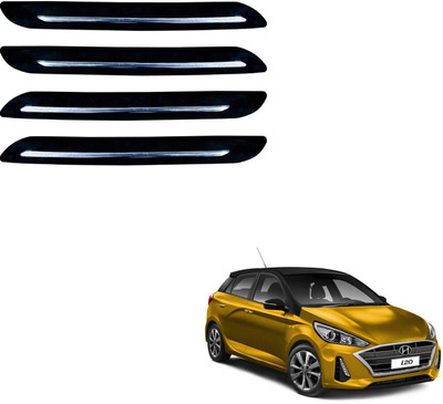 KOZDIKO Plastic Car Bumper Guard(Black, Pack of 4, Hyundai, Elite i20)