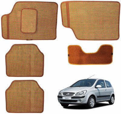 ASRYD Rubber Standard Mat For  Universal For Car(Brown)
