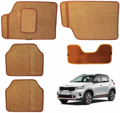 ASRYD Rubber Standard Mat For  Universal For Car(Brown)