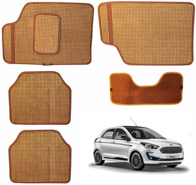 ASRYD Rubber Standard Mat For  Universal For Car(Brown)