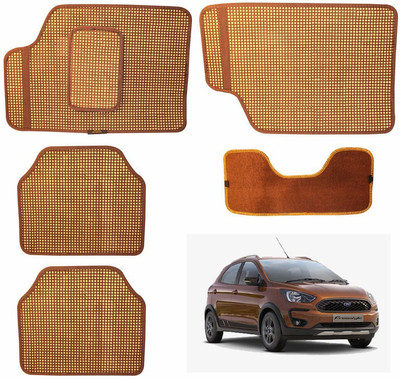 ASRYD Rubber Standard Mat For  Universal For Car(Brown)
