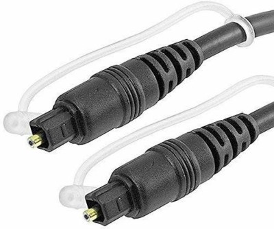 Nsinc  TV-out Cable Digital Optical Audio Cable, Toslink Cable Fiber Optic Cable(Black, For Laptop, 3 m)