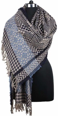 Cashmere Craft Cotton Blend Geometric Print Women Dupatta