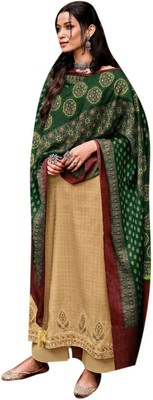 Rosaniya Wool Embroidered Salwar Suit Material