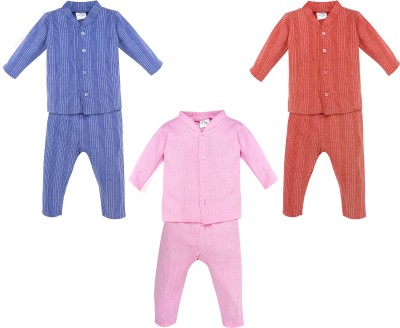 Mahi Fashion Top - Pyjama Set For Boys & Girls(Multicolor, Pack of 3)