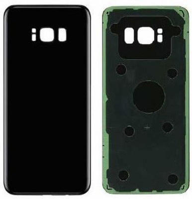Spares4ever Samsung Samsung Galaxy S8+ or Galaxy S8 Plus G955F Black Self Adhesive Back Panel(Black)