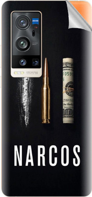 Snooky vivo X60 Pro Plus Mobile Skin(Black)