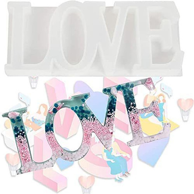 RakaEnterprises 3D Love Letter Resin Mold