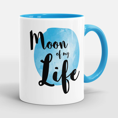 Sublikraft Moon Of Life Ceramic Coffee Mug(330 ml)