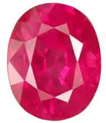 AJ 8.50 Ratti Certified Burma Ruby Gemstone Ruby Stone