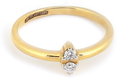 Bliss diamonds Double Diamonds 18kt Diamond Yellow Gold ring