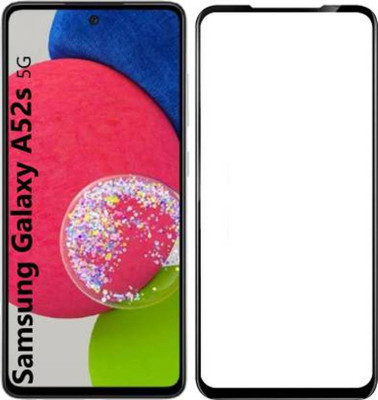 DMJHP Edge To Edge Tempered Glass for Samsung Galaxy A52 5G(Pack of 1)
