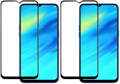 Bodoma Edge To Edge Tempered Glass for OPPO A55 5G Pack Of 2(Pack of 2)
