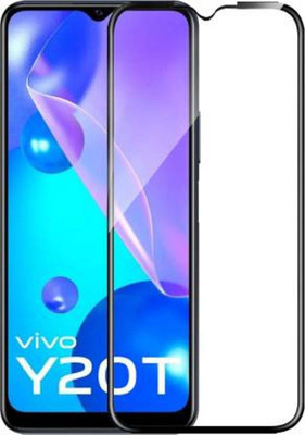 DMJHP Edge To Edge Tempered Glass for Vivo Y20T(Pack of 1)
