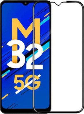 DMJHP Edge To Edge Tempered Glass for Samsung Galaxy M32 5G(Pack of 1)