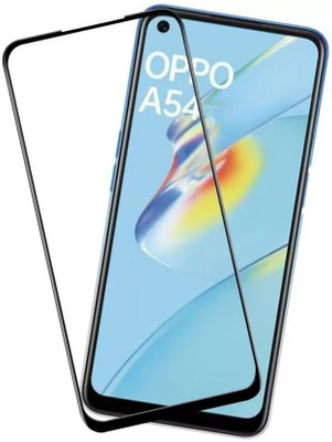 Gorilla Protection Edge To Edge Tempered Glass for Oppo A54 4G(Pack of 1)
