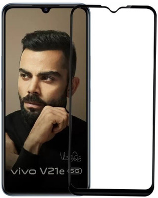 Gorilla Armour Edge To Edge Tempered Glass for Vivo V21, Vivo V21e, Vivo V21 5G, Vivo V21e 5G(Pack of 1)