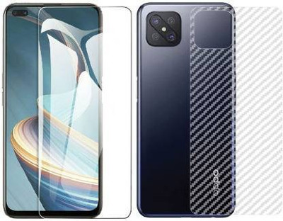 PONDRIK Front and Back Screen Guard for OPPO RENO 4Z 5G(Pack of 2)