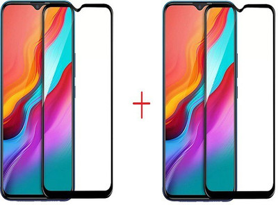 NIMMIKA ENTERPRISES Tempered Glass Guard for tecno spark go plus tempered glass 11d(Pack of 2)