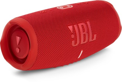 JBL Charge 5 with 20Hr Playtime,IP67 Rating,7500 mAh Powerbank, Portable 40 W Bluetooth Speaker(Red, Stereo Channel)