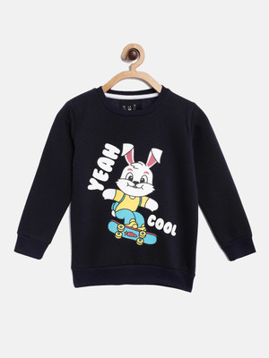 Wyld Sprog Full Sleeve Graphic Print Boys Sweatshirt