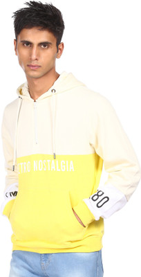 FLYING MACHINE Full Sleeve Color Block Men Sweatshirt
