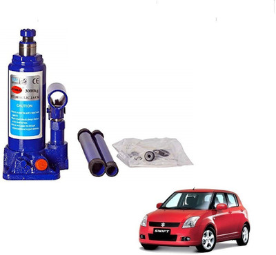 KOZDIKO 3 TON HYDRAULIC BOTTLE JACK FOR MARUTI SUZUKI SWIFT OLD Vehicle Jack(3000 kg)