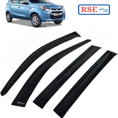 RSE For Front, Rear Wind Deflector(Tinted Maruti Alto 800)