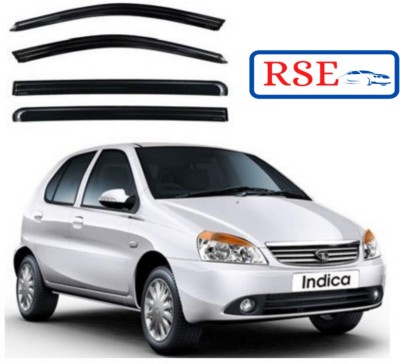 RSE For Non-convertibles Front, Rear Wind Deflector(Tinted Tata Indica)