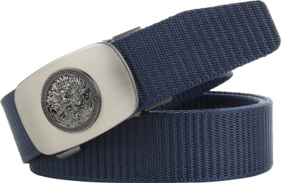 LOOPA Men Casual Blue Nylon Belt