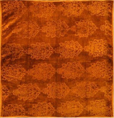 pgk Floral Single Mink Blanket for  AC Room(Poly Cotton, Gray)