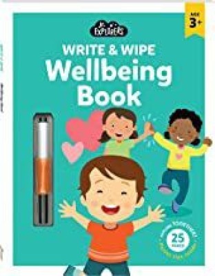 Junior Explorers Write and Wipe: Wellbeing Book(Paperback, HarperCollins Publishers India Pvt Ltd)