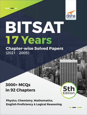 Bitsat 17 Years Chapter-Wise Solved Papers (2021 - 2005)(English, Paperback, unknown)