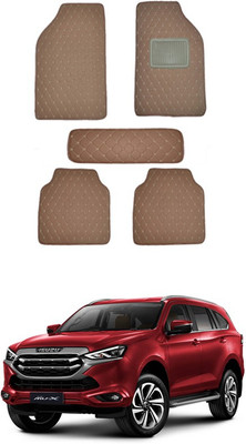 MATIES Leatherite Standard Mat For  Universal For Car(Brown)