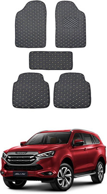 MATIES Leatherite Standard Mat For  Universal For Car(Black)