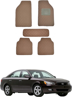 MATIES Leatherite Standard Mat For  Universal For Car(Brown)
