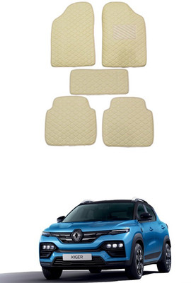 MATIES Leatherite Standard Mat For  Universal For Car(Beige)