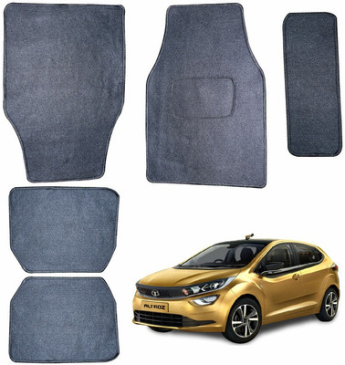 ASRYD Polyester Standard Mat For  Universal For Car(Black)