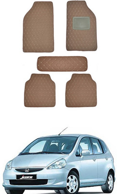 MATIES Leatherite Standard Mat For  Universal For Car(Brown)