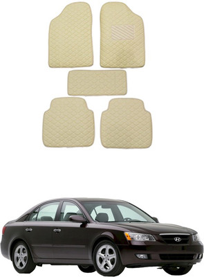 MATIES Leatherite Standard Mat For  Universal For Car(Beige)