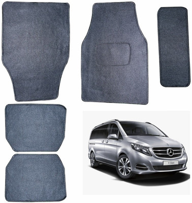 ASRYD Polyester Standard Mat For  Universal For Car(Black)