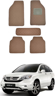 MATIES Leatherite Standard Mat For  Universal For Car(Brown)