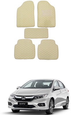 MATIES Leatherite Standard Mat For  Universal For Car(Beige)