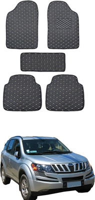 MATIES Leatherite Standard Mat For  Universal For Car(Black)