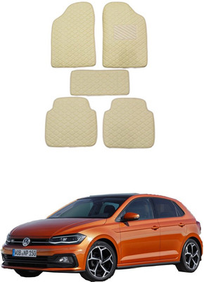 MATIES Leatherite Standard Mat For  Universal For Car(Beige)