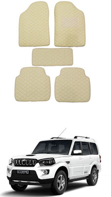 MATIES Leatherite Standard Mat For  Universal For Car(Beige)