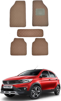 MATIES Leatherite Standard Mat For  Universal For Car(Brown)