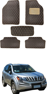 MATIES Leatherite Standard Mat For  Universal For Car(Brown)